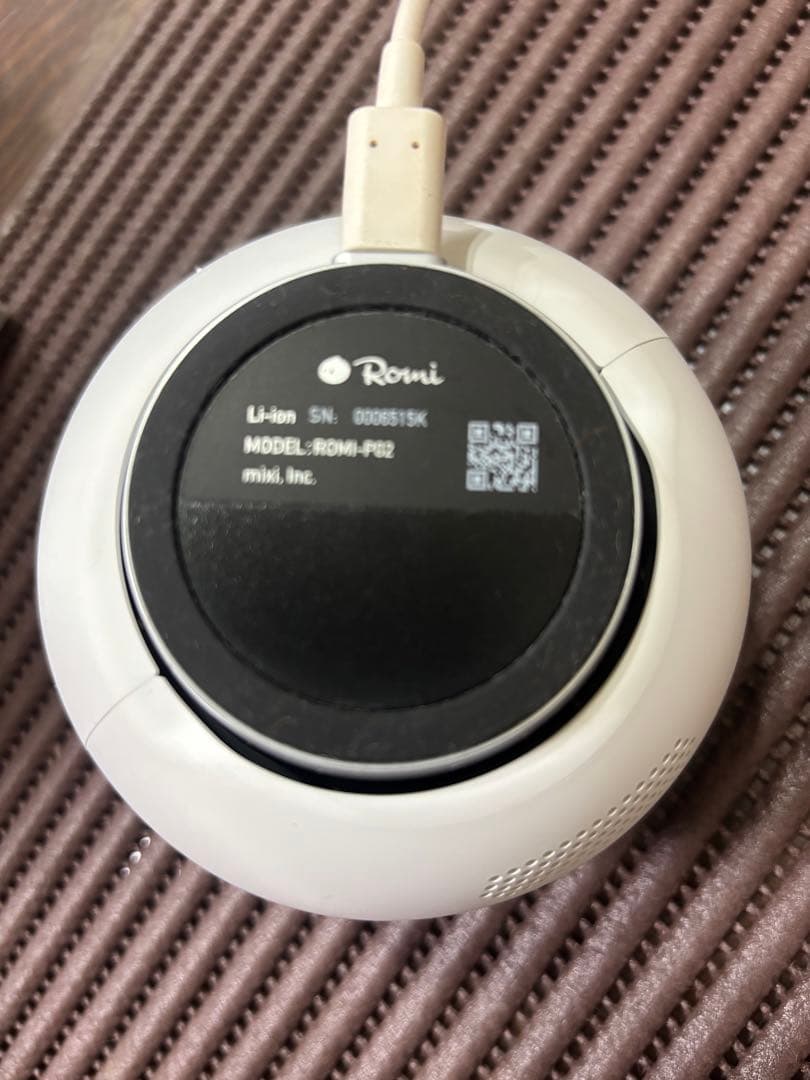 動作品 ミィ ROMI-P02会話AIロボット ナチュラルホワイト