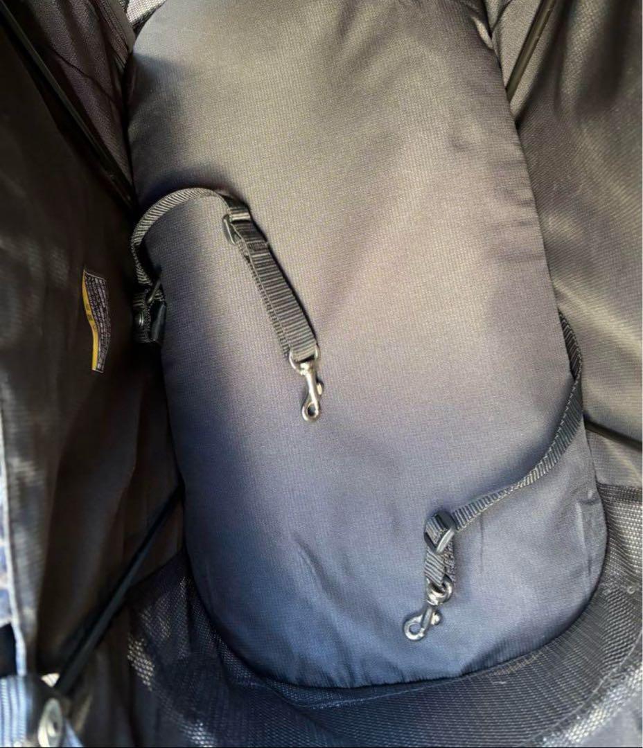 【美品】コムペット ミリミリ EG ロング Dスターブラックエッグクッション