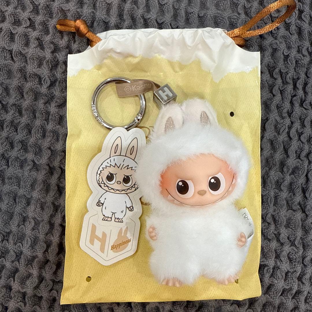 ラブブ アルファベットペンダント イニシャルキーチェーン 【Ｈ】