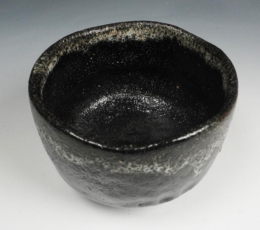 平安祥悦 不二山 黒楽茶碗 光悦七種之内