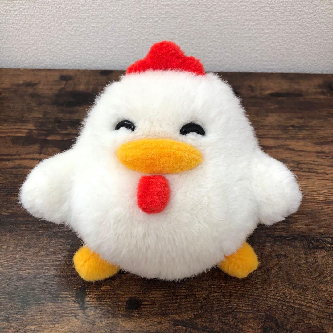 激レア　フレンドリーコッコちゃん　サンリオ　ぬいぐるみ　旧ロゴ　昭和レトロ　レア