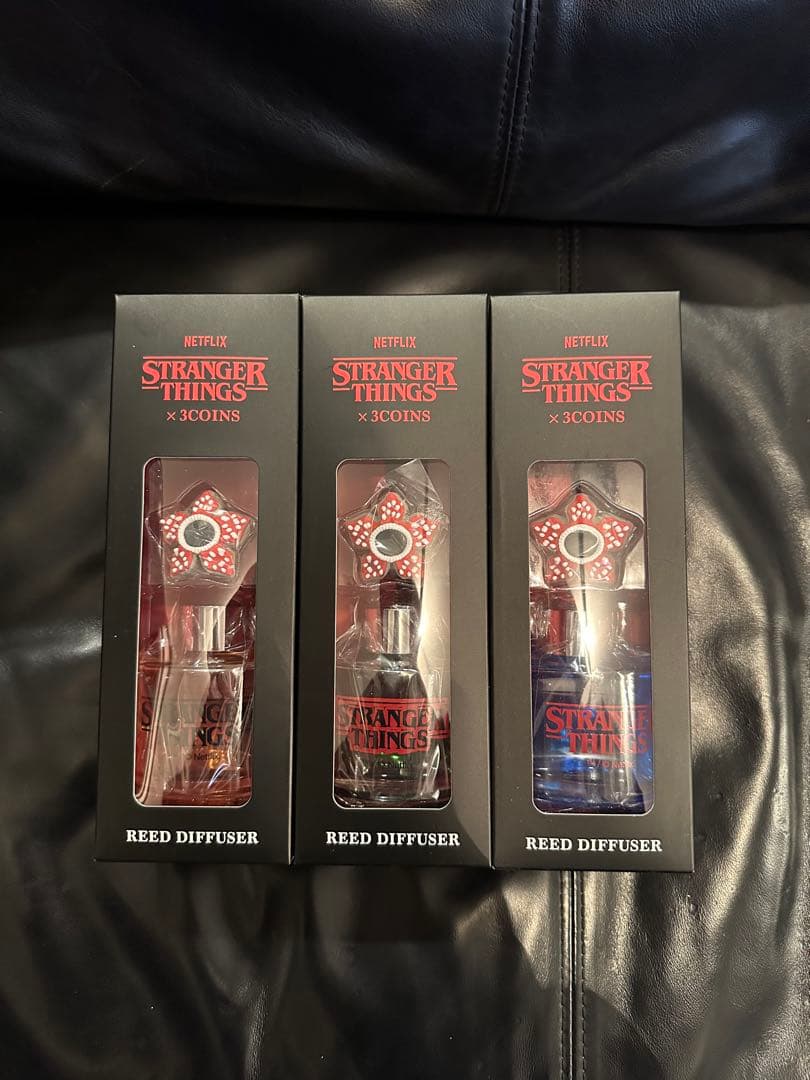 ストレンジャー・シングス リードディフューザー 3色セット