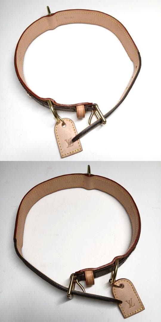 極美 ルイヴィトン 首輪 大型犬 コリエバクスターGM ドッグカラー 廃盤品②