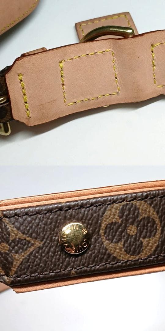 極美 ルイヴィトン 首輪 大型犬 コリエバクスターGM ドッグカラー 廃盤品②