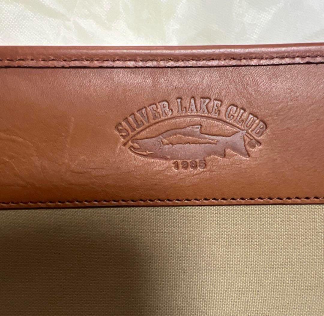 本革　ビジネスバッグ　新品未使用　定価6万超　シルバーレイク