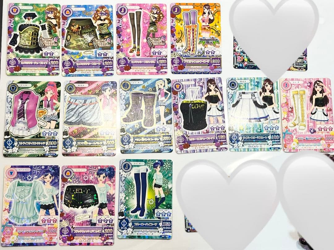 アイカツ カード 画像①〜⑨ 初期多め