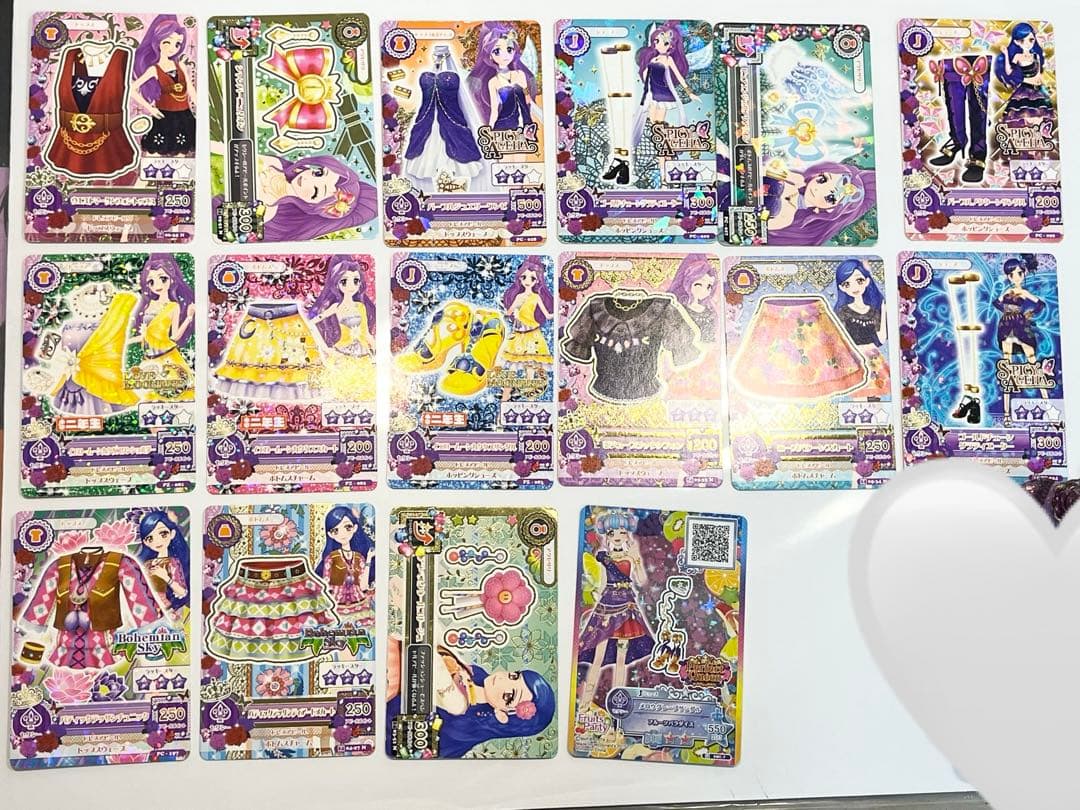 アイカツ カード 画像①〜⑨ 初期多め