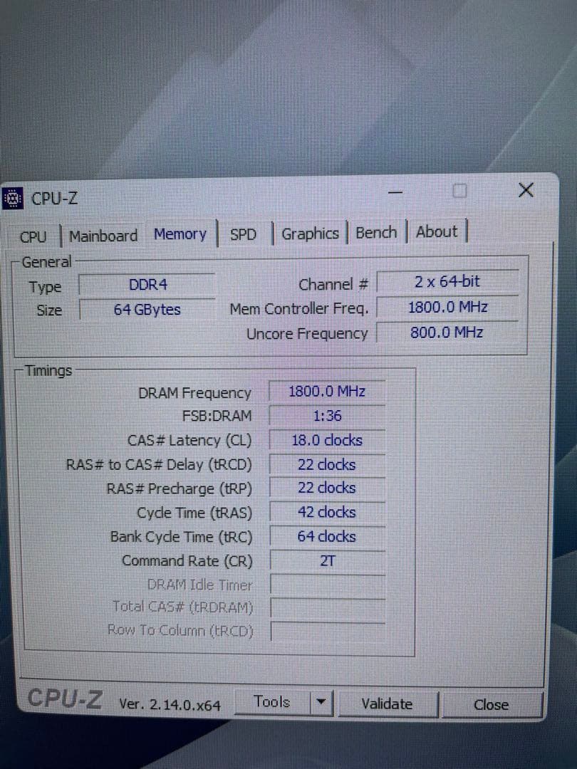 ベアボーン・キット intel 13900K & ASUS Z690-A & 64GB & 1TB