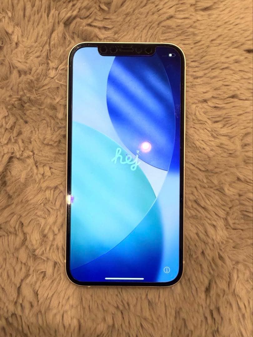 【修理歴無し】iPhone12/128GB/SIMフリー/ホワイト