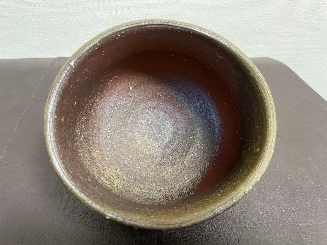 藤原建　備前茶碗　共箱　茶道具