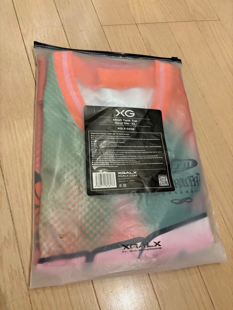 XG a-nation メッシュタンクトップ