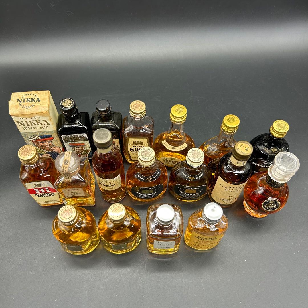 NIKKA ニッカ ヴィンテージ ウイスキー ブランデー 18本 古酒 ン4