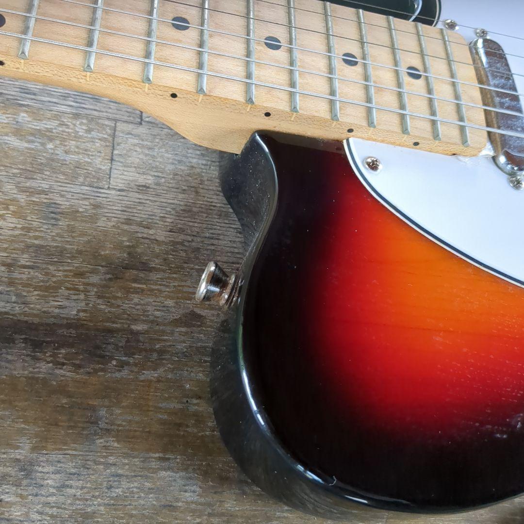 テレキャスタータイプエレキギター サンバースト ギターのみ