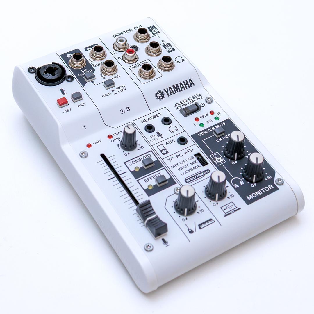 YAMAHA　ヤマハ　ウェブキャスティングミキサー　AG03（403）