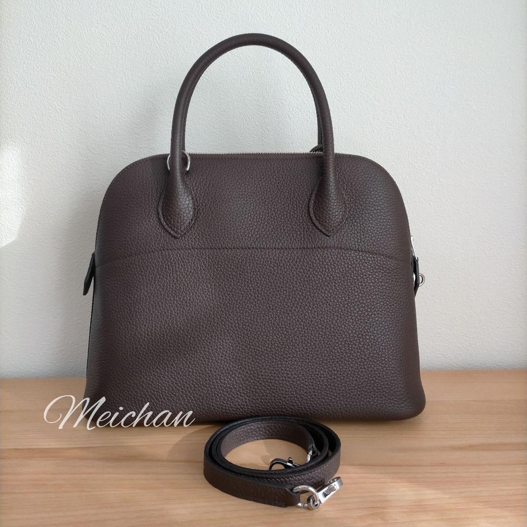 【はまちゃん】プレミアム品質 高級本革 トリヨン ブガッティバッグ 31