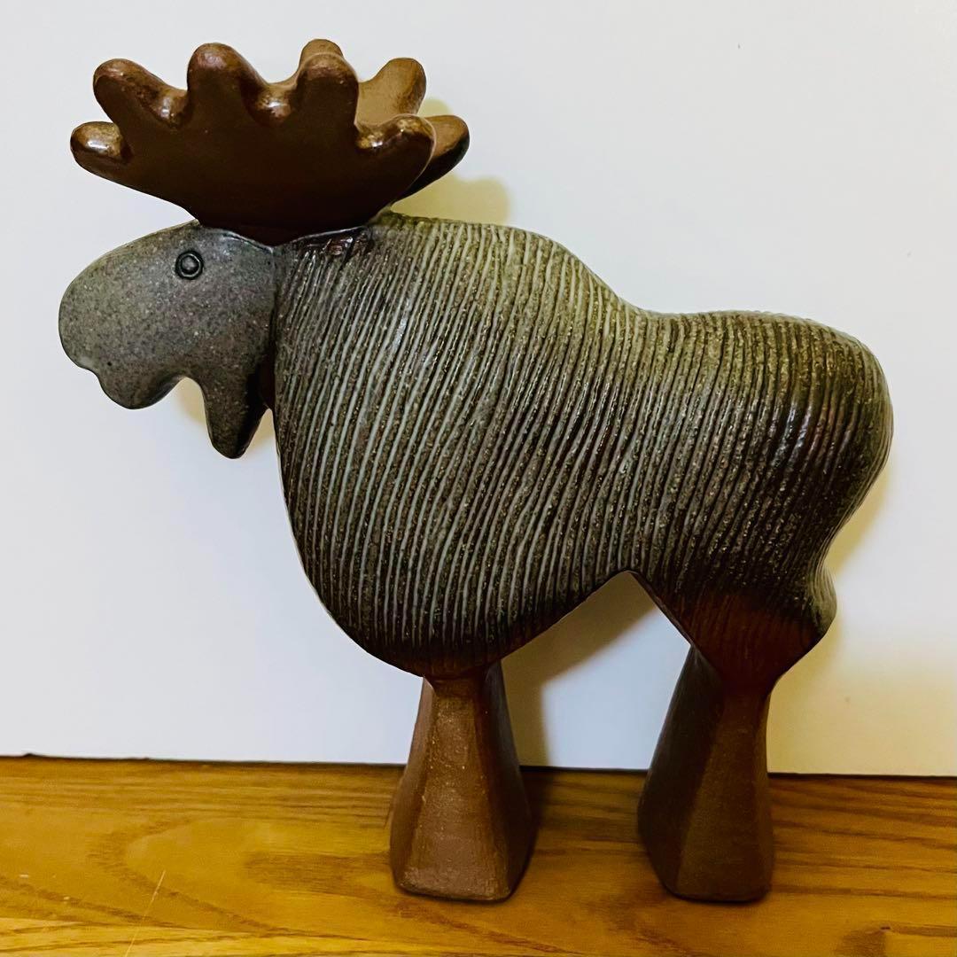 【リサラーソン/スカンセン/ヘラジカ】北欧/ビンテージ/希少/Skansen