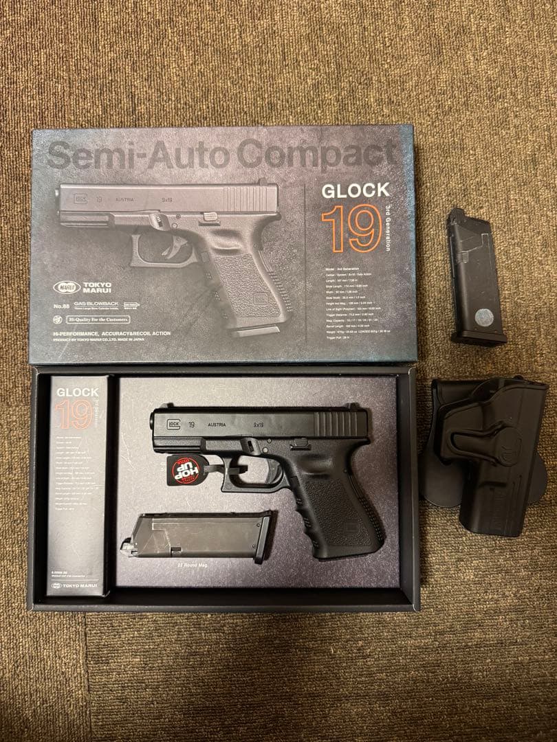 東京マルイ GLOCK 19 セミオートコンパクト