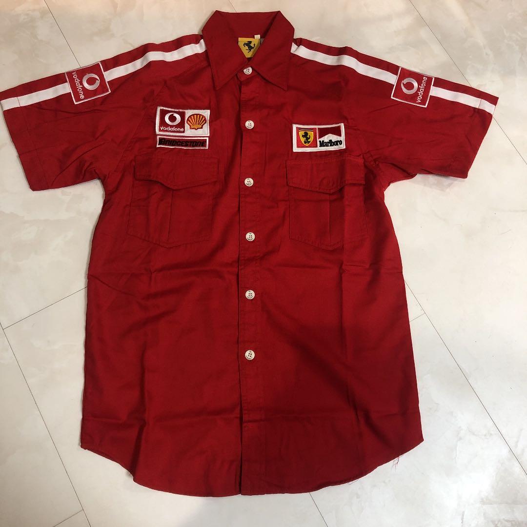 レア★フェラーリFerrariレーシング　チームチームシャツ　M