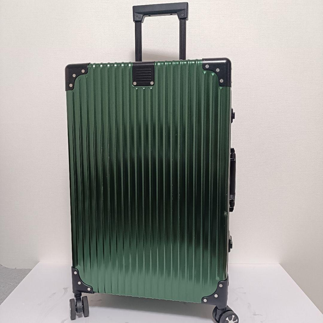 Kroeus (クロース) キャリーケース ダブルキャスター グリーン系