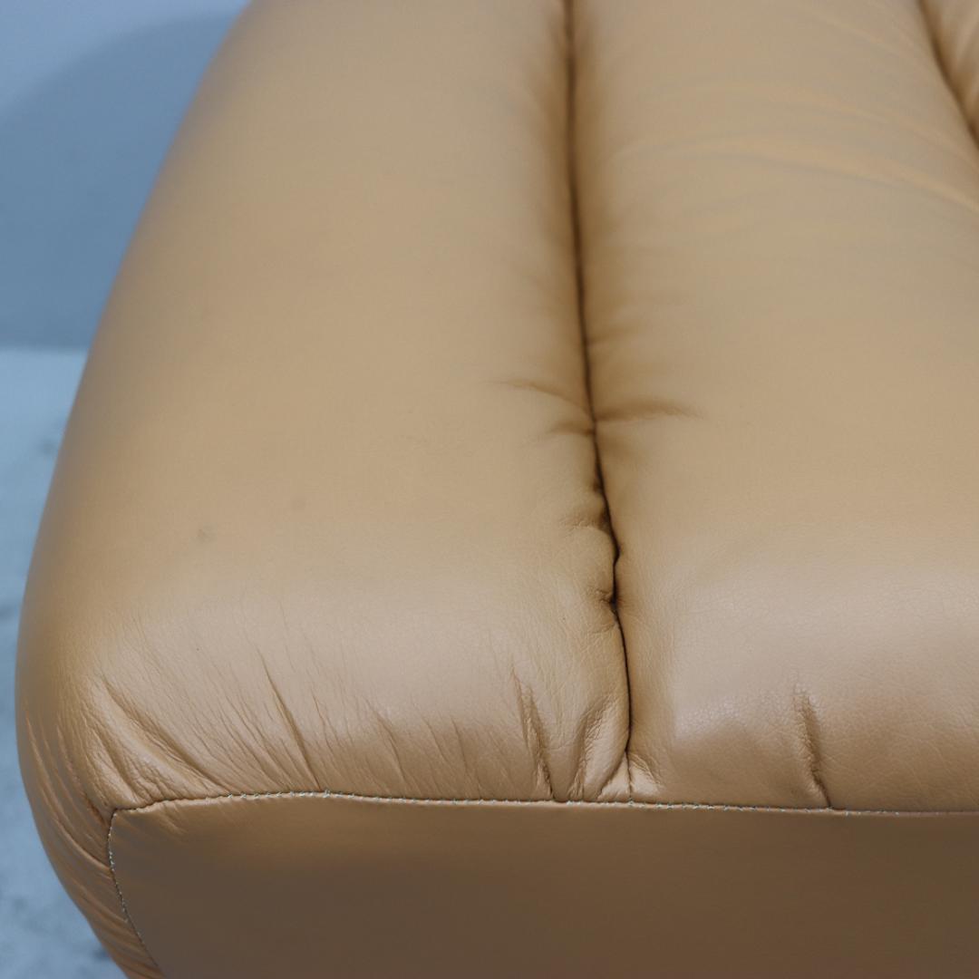 desede デセデ オットマン 総革 キャメル ソファ