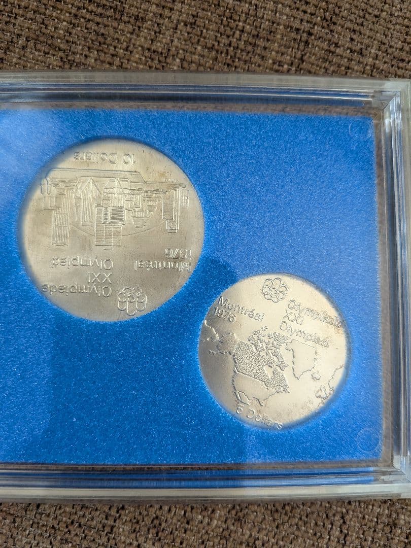 第21回　オリンピック　モントリオール大会　記念銀貨　4枚セット