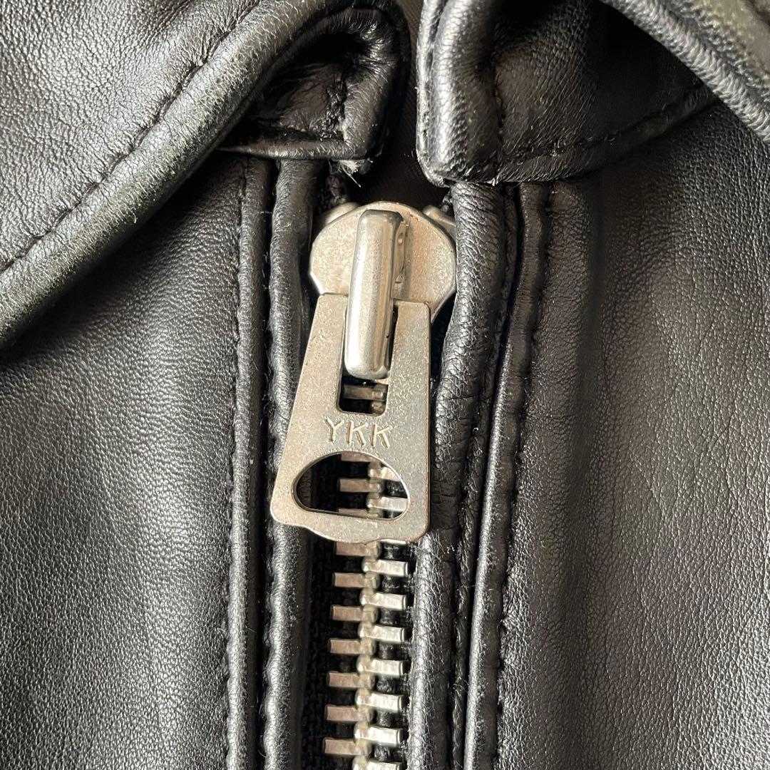 コ*ン様 国内正規品★ナノユニバース シープスキンレザー シングルライダースジャ