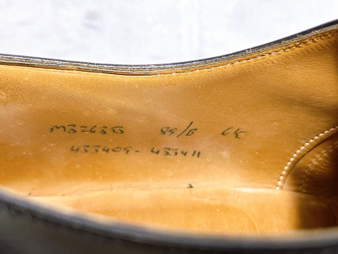 イギリス製【美品】チーニー別注 ロイドフットウェア ストレートチップ UK6.5