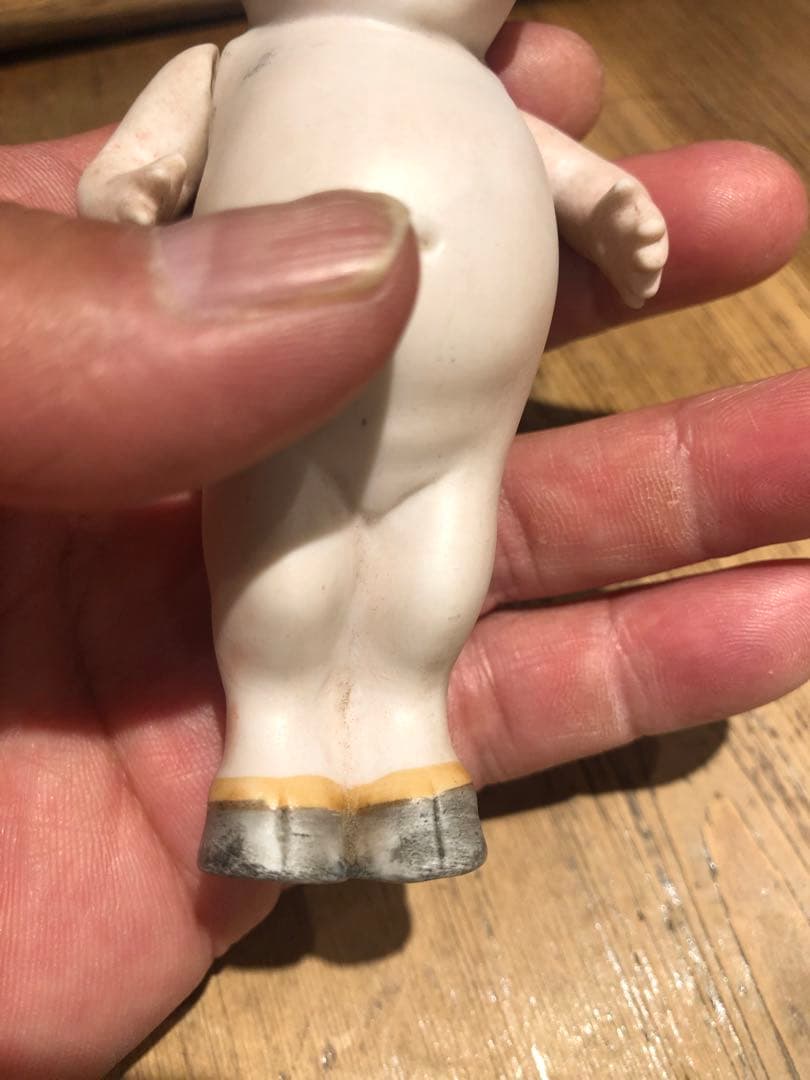 ビンテージ　デビル 悪魔　キューピー　アンティーク　ビスクドール　ローズオニール