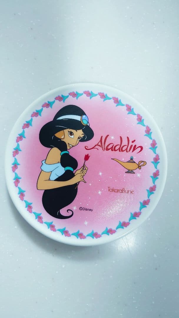 【希少】ディズニープリンセス陶器プレート3枚セット【シンデレラ白雪姫ジャスミン】