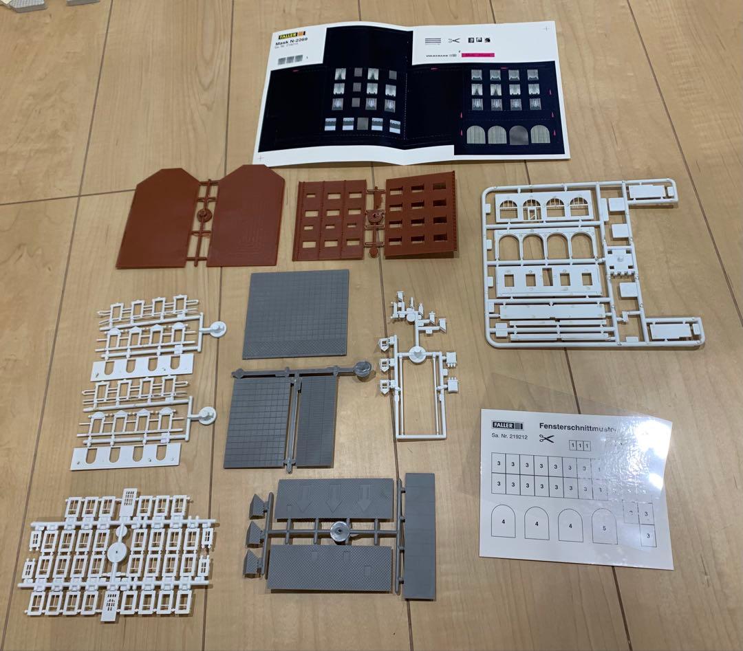 FALLER 2266 店舗ビル街 ストラクチャー 鉄道模型 外国製 Nゲージ