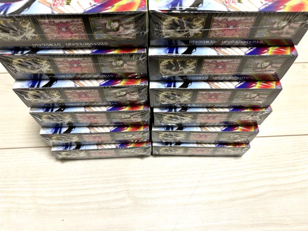 ポケモンカードゲーム ムニキスゼロ BOX未開封品シュリンク付き12個セット