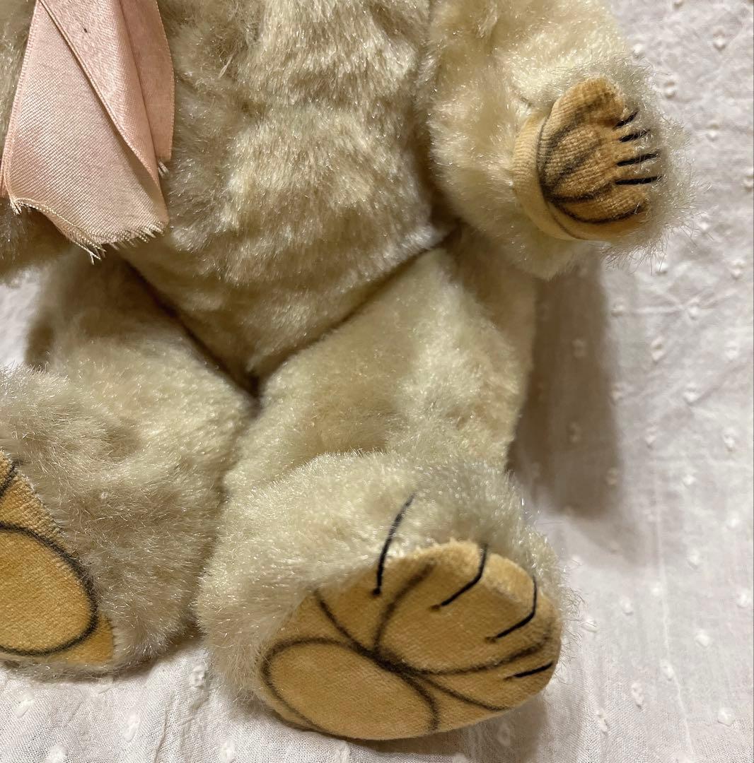 当時物　昭和レトロ　ぬいぐるみ　くま　テディベア　レトロ　人形　アンティーク