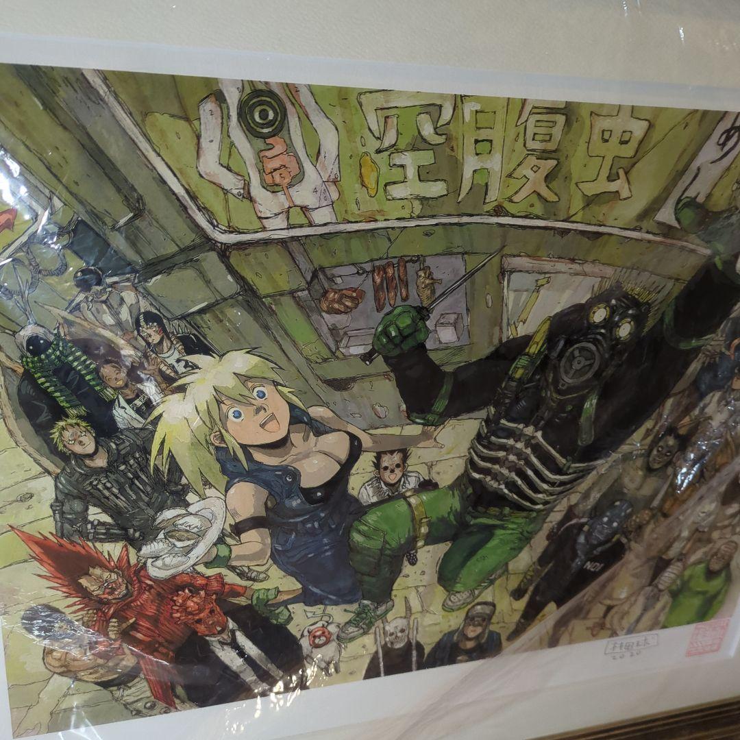 【未使用】ドロヘドロ　林田球直筆サイン入り　複製原画