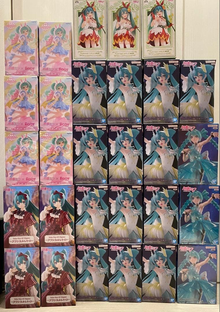 初音ミクフィギュアセット　29体