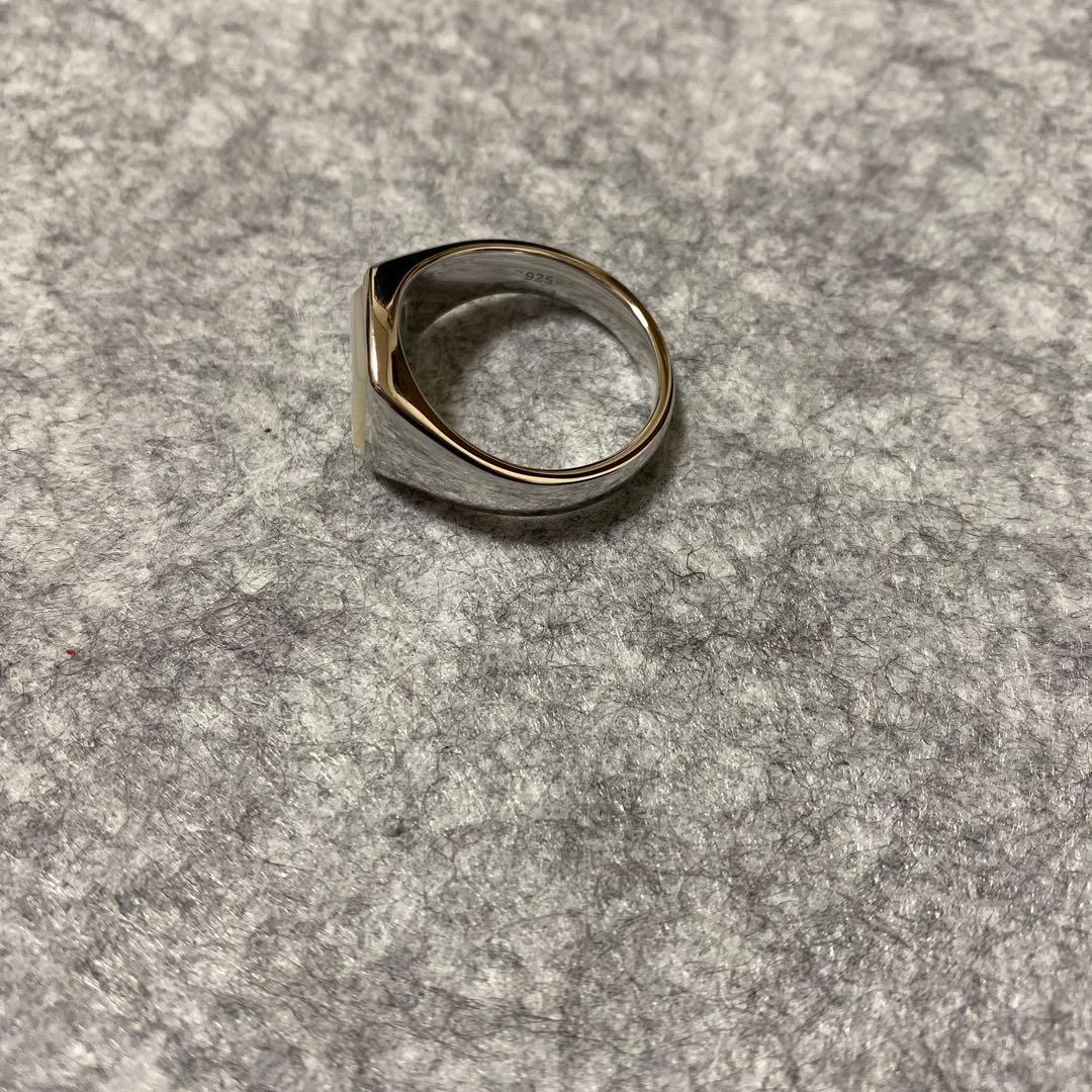 アクセサリー TOM WOOD Kay Ring White MOP