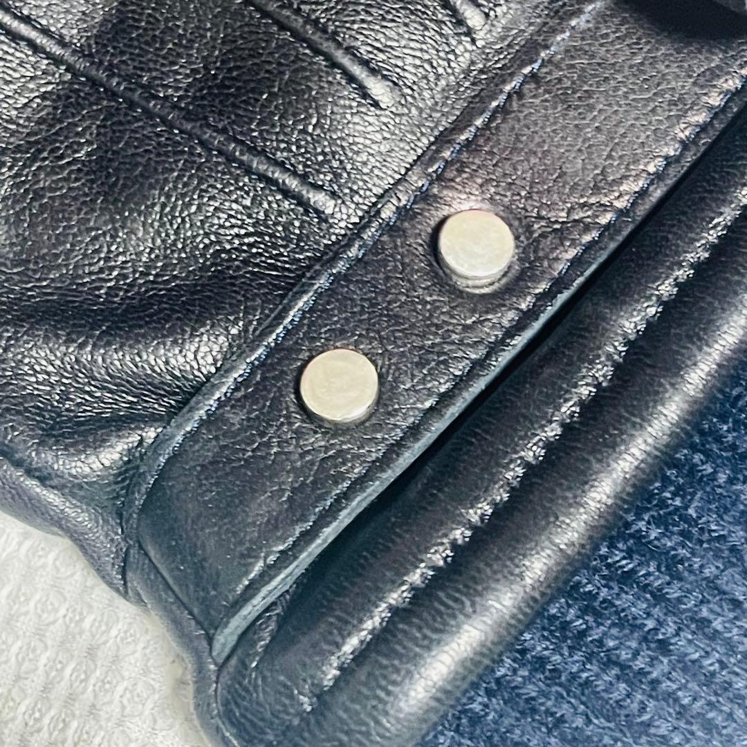 未使用級　MACKINTOSH philosophy スマホ操作可能　レザー手袋