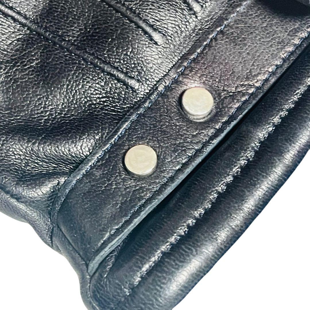 未使用級　MACKINTOSH philosophy スマホ操作可能　レザー手袋