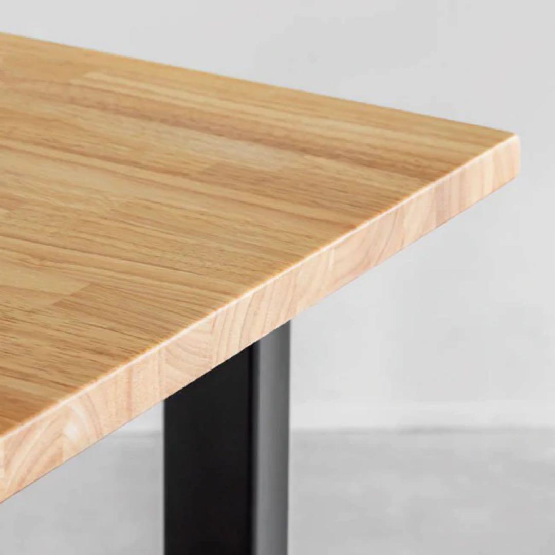 【美品&送料込み】KANADEMONO スタンディングデスク ラバーウッド