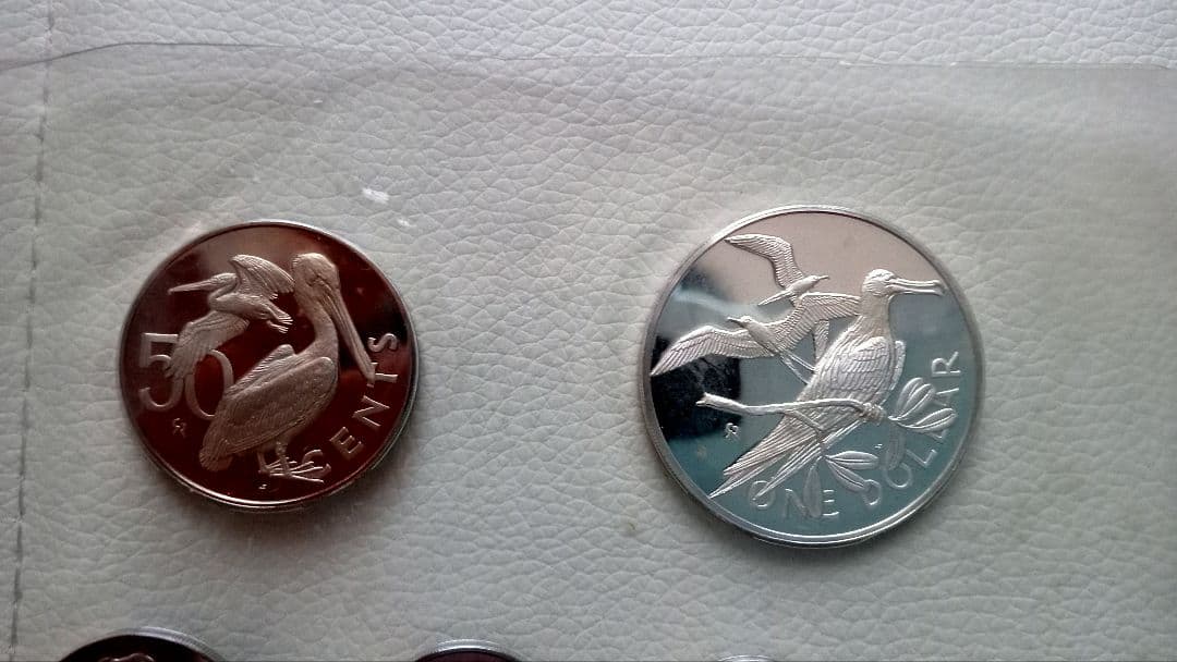 値下げ◎証明書付◎英領ヴァージン諸島 初公式貨幣◎新品未使用【送料込み】