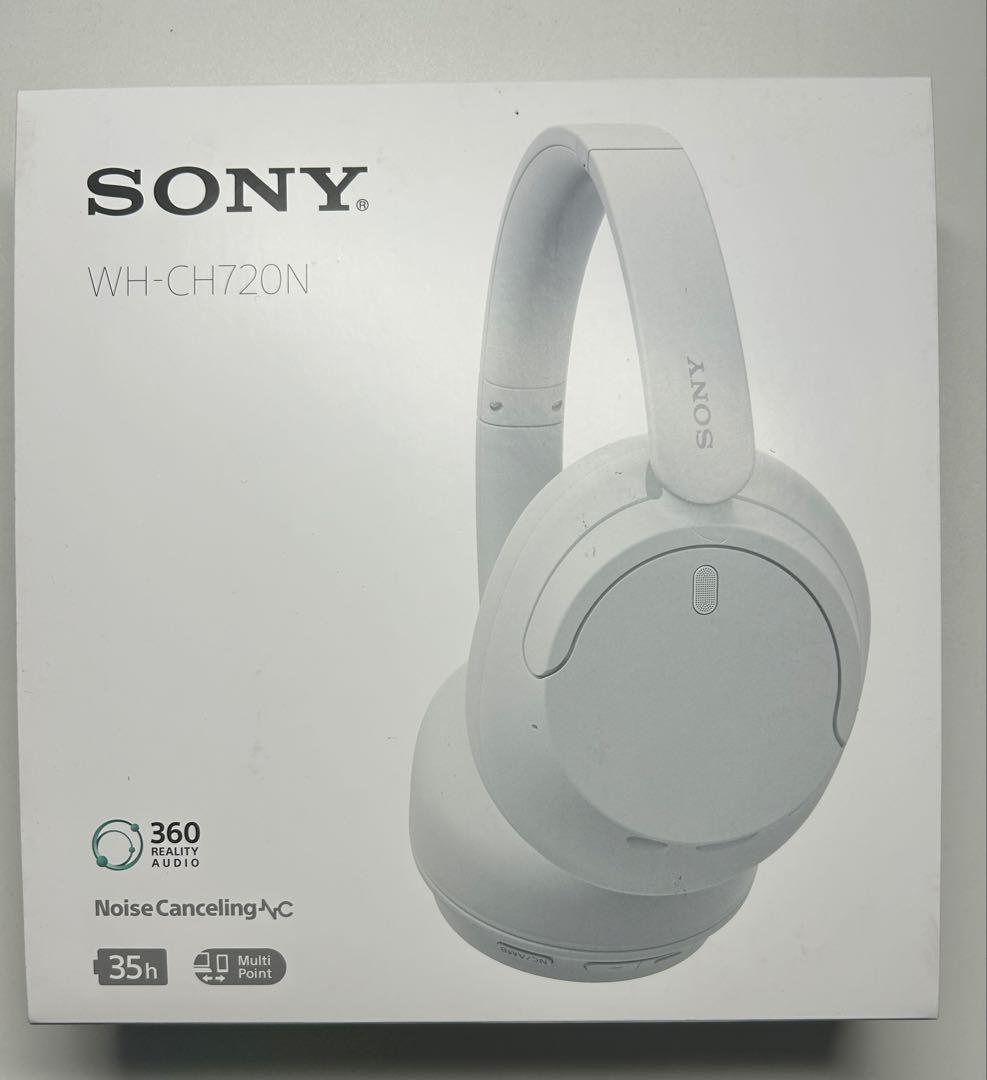 【即発送】SONY WH-CH720N ワイヤレスヘッドホン ホワイト