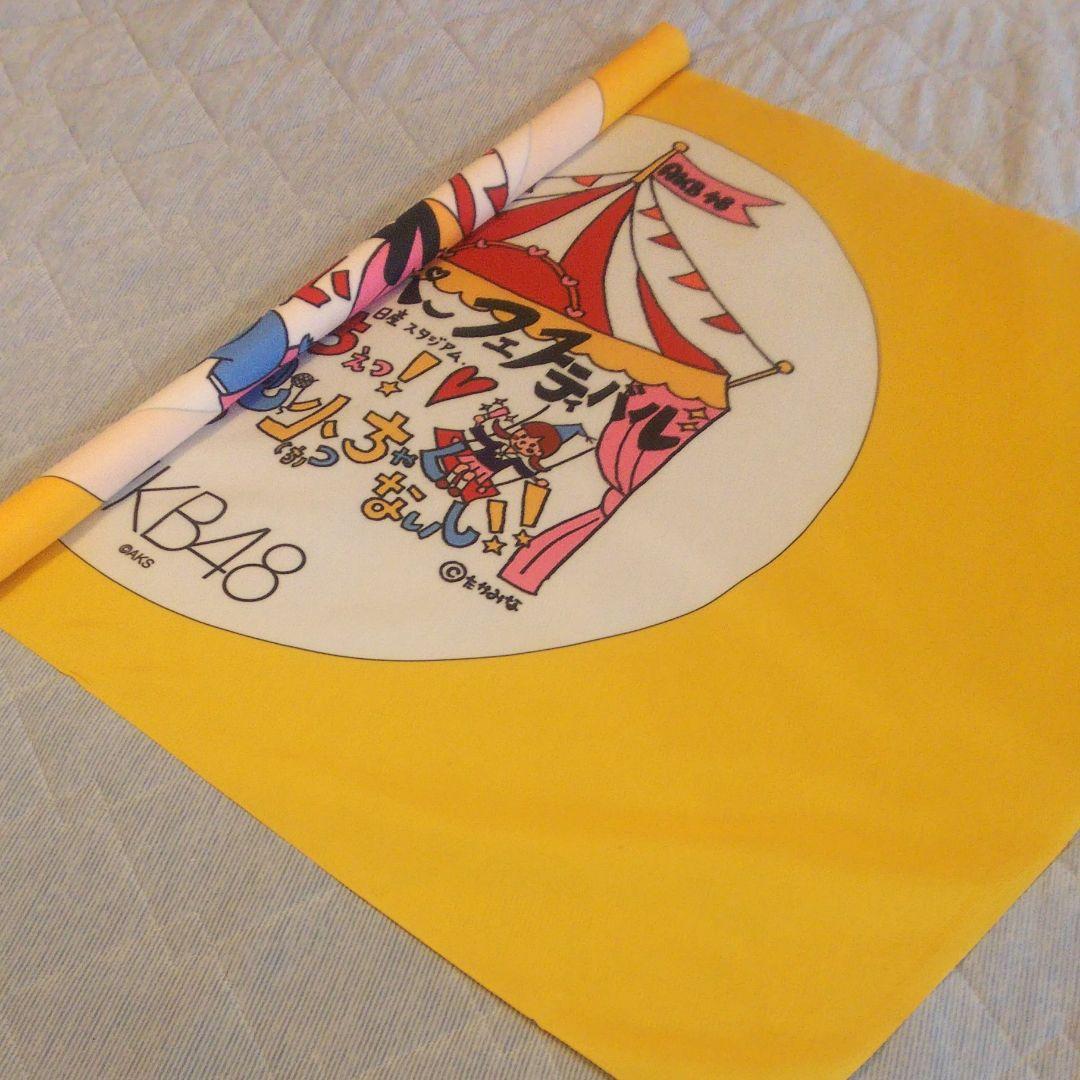 AKB48 スーパーフェスティバル 日産スタジアム メンバー使用フラッグ 希少