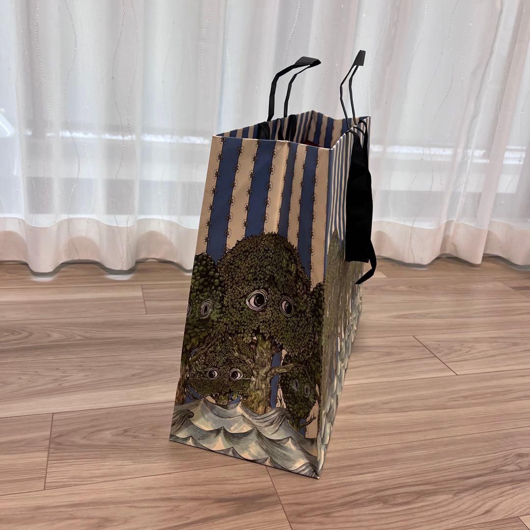 グッチGUCCI×ヒグチユウコ　マチ20cm ショッパー紙袋　ショッピングバッグ