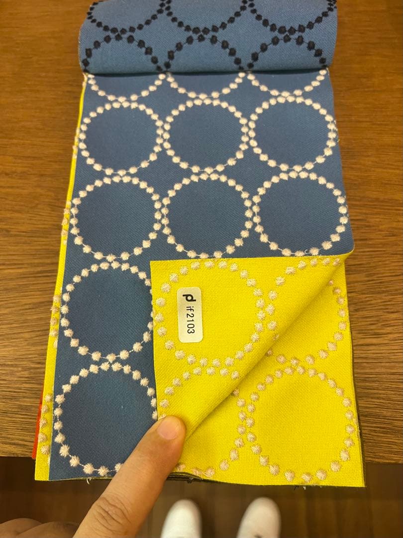 Omuraさん専用 ミナペルホネン ハンドメイド 棚付きスツール タンバリン