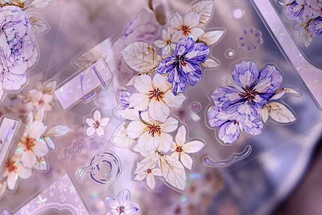 ⭐️SALE⭐️小白家文創《蔷薇诗》海外マスキングテープ マステ 【2759】