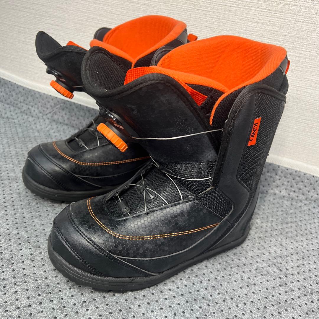 ５回使用 25cm IGNIO TGF ダイヤルブーツ スノーボード