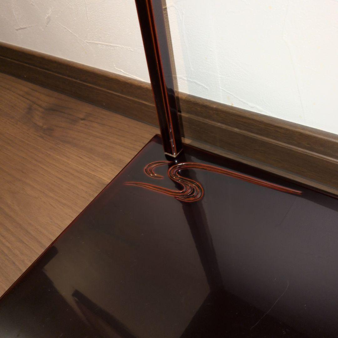 山雲棚 茶道具 木製 漆塗り 組立式 木箱入り 美品