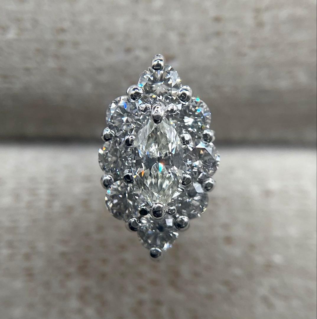 JK116★高級 ダイヤモンド0.7ct プラチナ ピアス