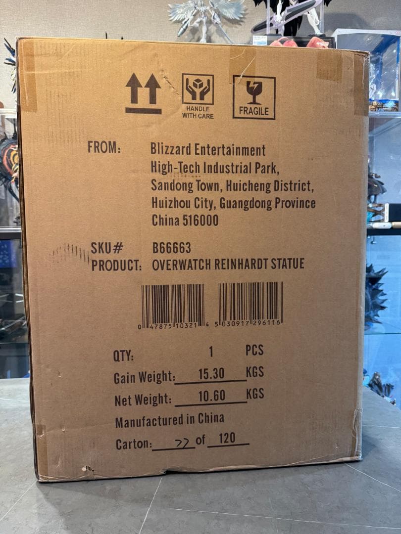 オーバーウォッチ　ラインハルト フィギュア スタチュー OVERWATCH