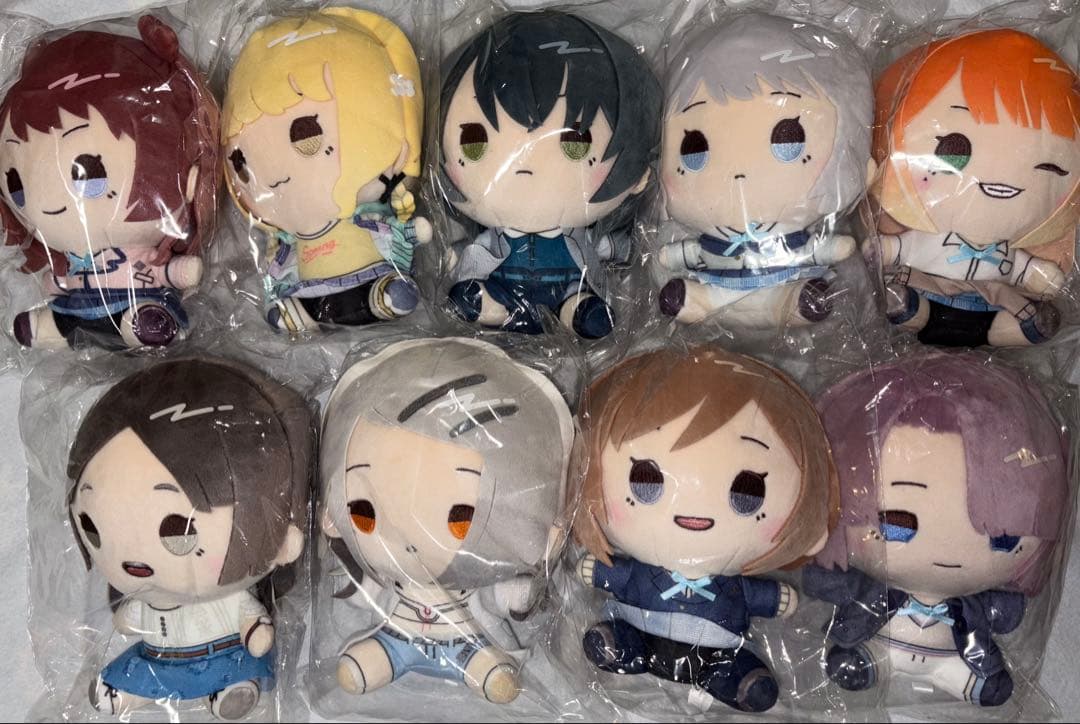 もちどる ぬいぐるみ 9人セット 学園アイドルマスター 学マス 初期組