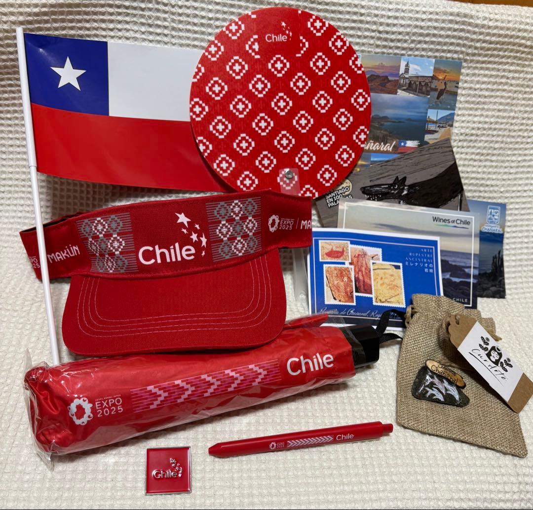 万博　チリグッズセット　おまけ付　【非売品】